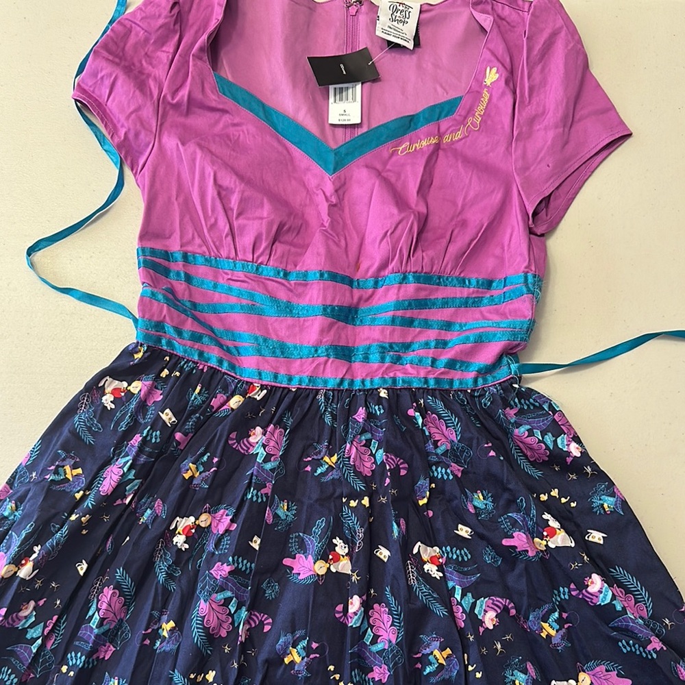 Disney’s The Dress Shop Alice in Wonderland Purple and Blue Dress